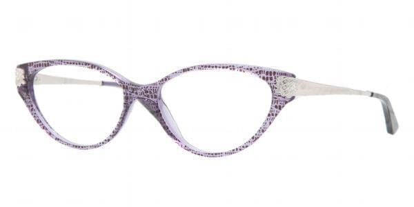 Versace VE3166B 5000 Eyeglasses in Lizard Violet | SmartBuyGlasses USA